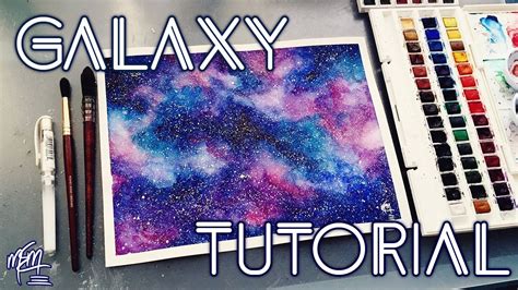 how to make a galaxy painting