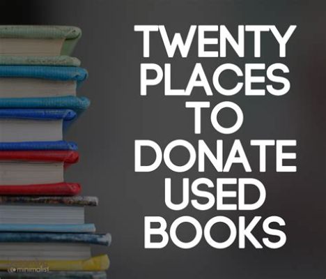 where is the best place to donate used books? What if you wanted to start a book donation program?